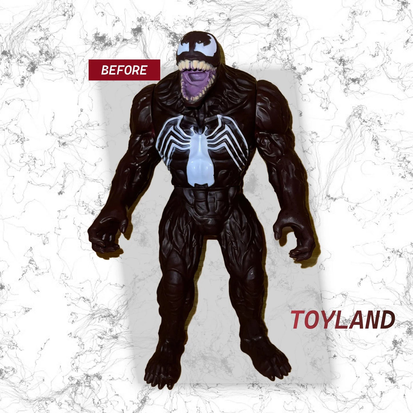 Color-Changing Venom Action Figure – Heat-Activated Transform Toy