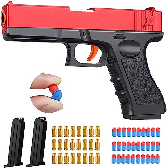 Classic Glock Soft Bullet Toy Gun ( MANUAL )