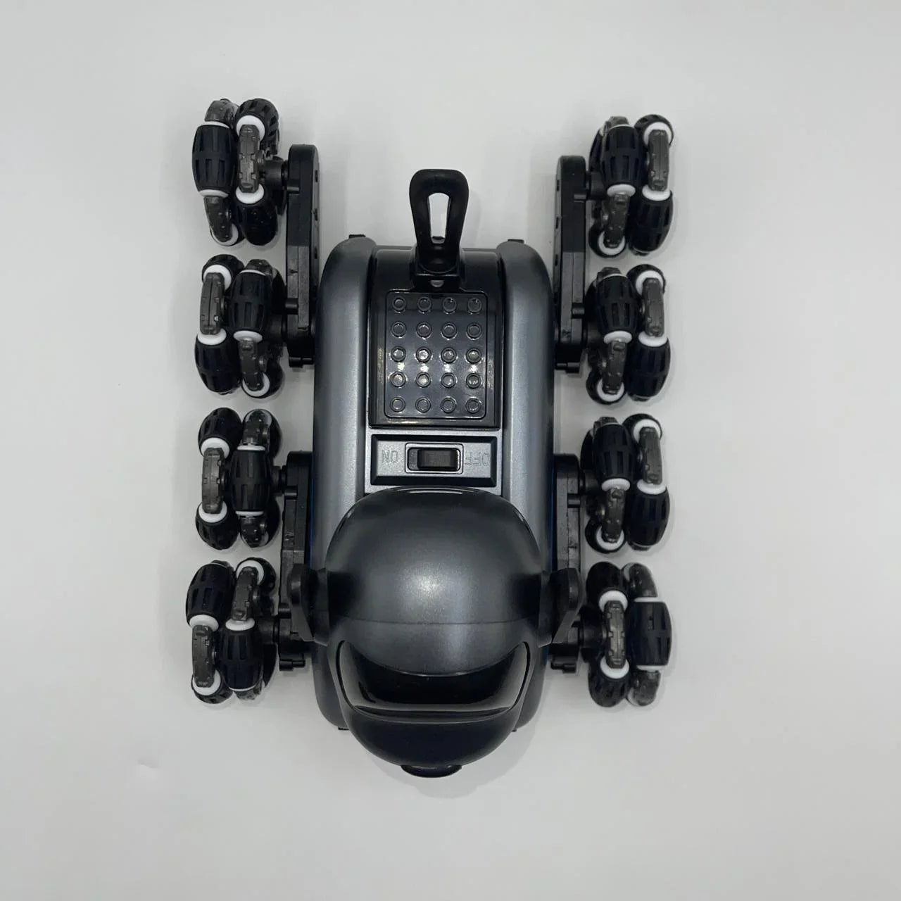 Eight-Wheel Stunt Mechanical Dog – Remote Control Robot Pet Toy