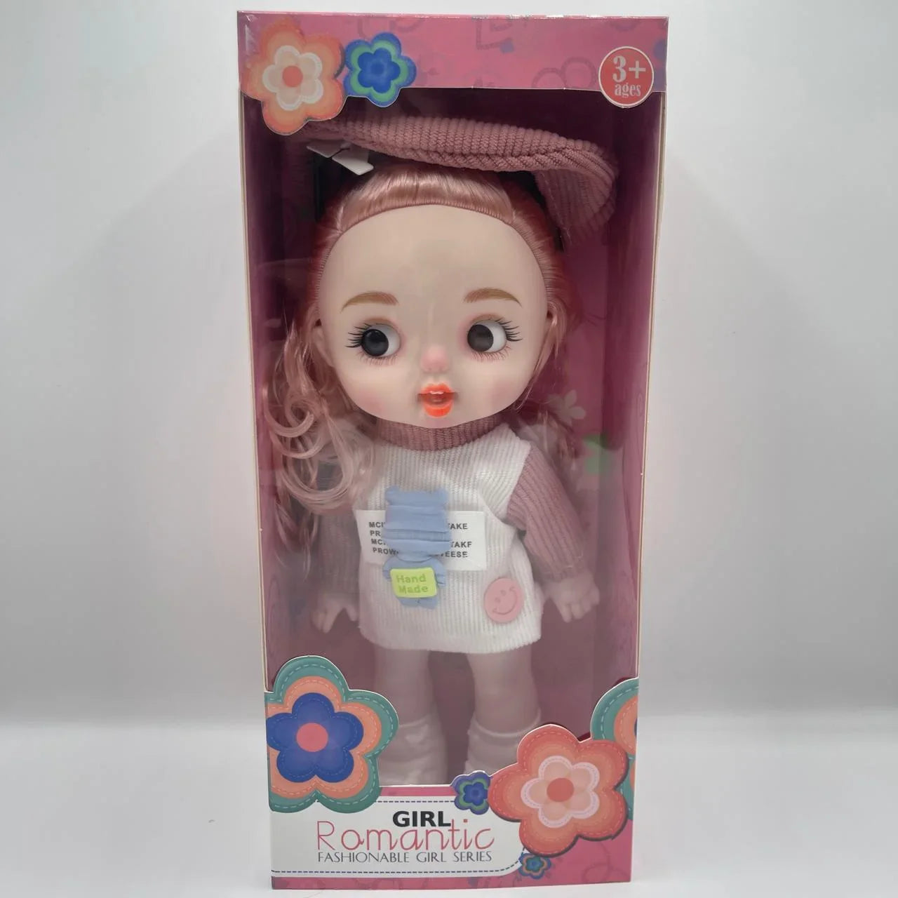 Romantic Fashion Doll – Fashionable Girl Series (Poseable, Trendy Outfit)