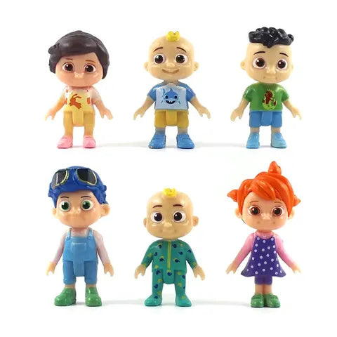 Cocomelon Friends & Family - 6 Figures set