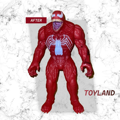 Color-Changing Venom Action Figure – Heat-Activated Transform Toy