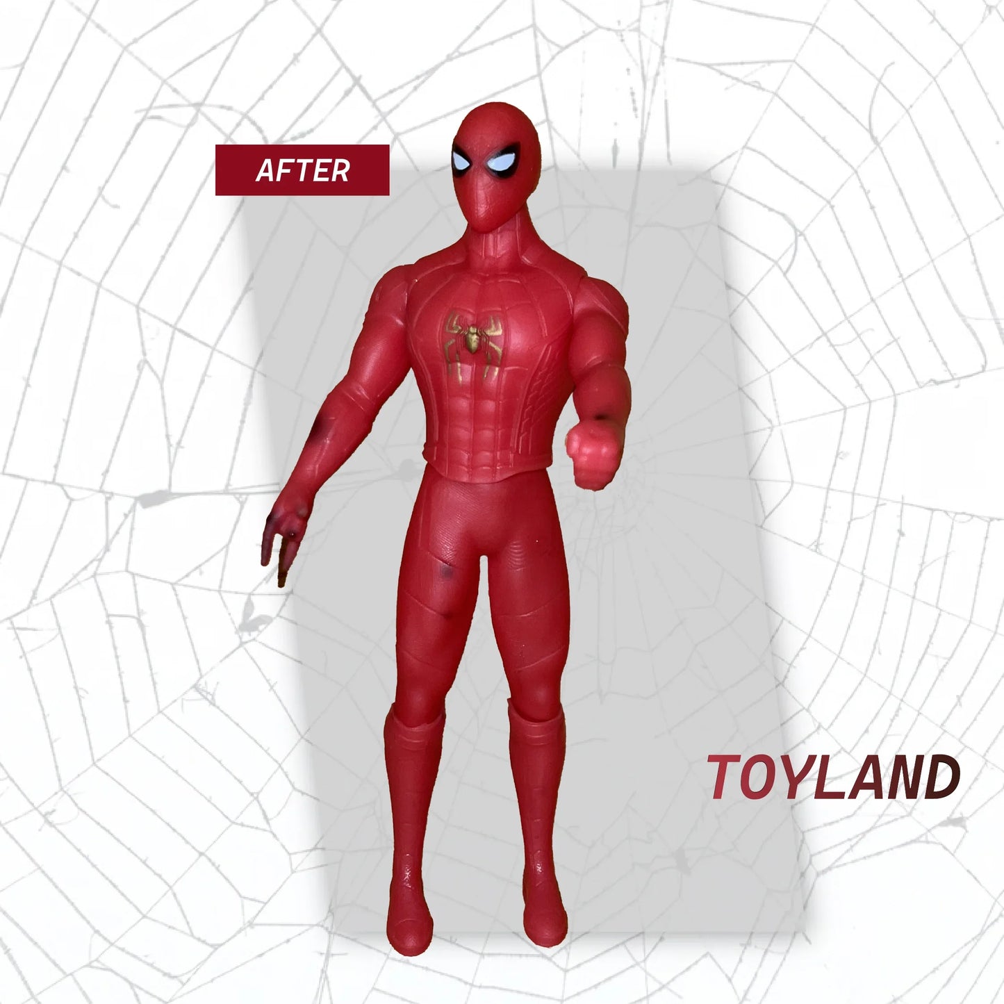 Color-Changing Spider-Man Action Figure – Heat-Activated Transform Toy