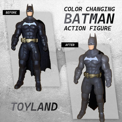 Color-Changing Batman Action Figure – Heat-Activated Transform Toy