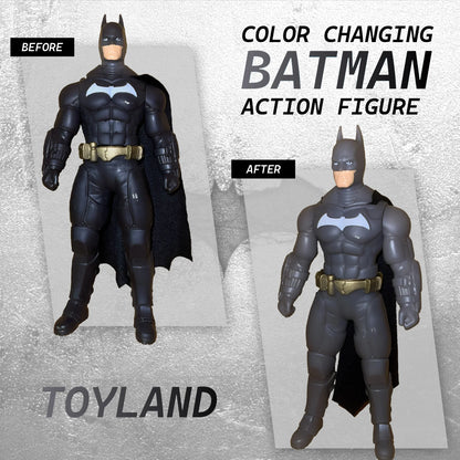 Color-Changing Batman Action Figure – Heat-Activated Transform Toy