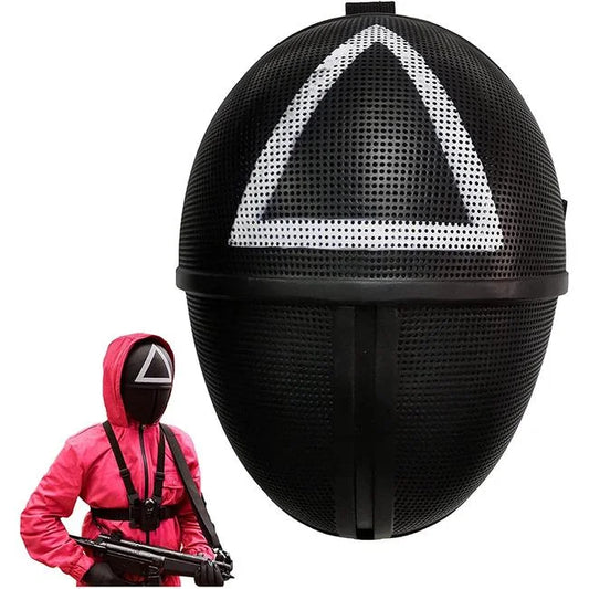 Squid Game Triangle Guard Mask