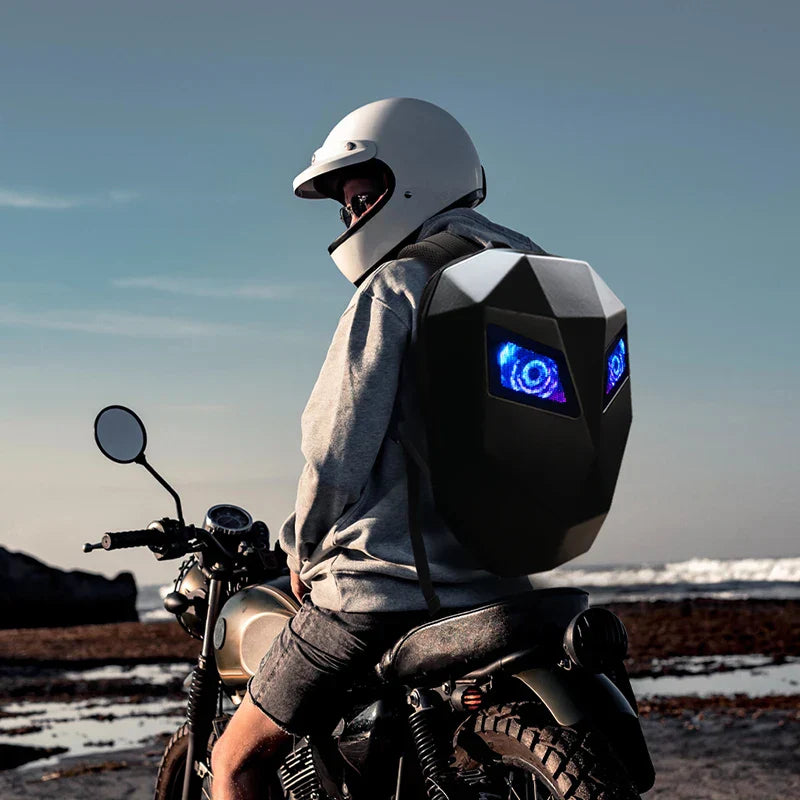 LED Screen 3D Hard Shell Backpack