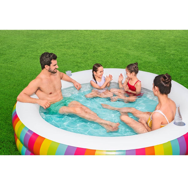 Rainbow Dreams Family Pool 6'9" x 6'9" x 20"