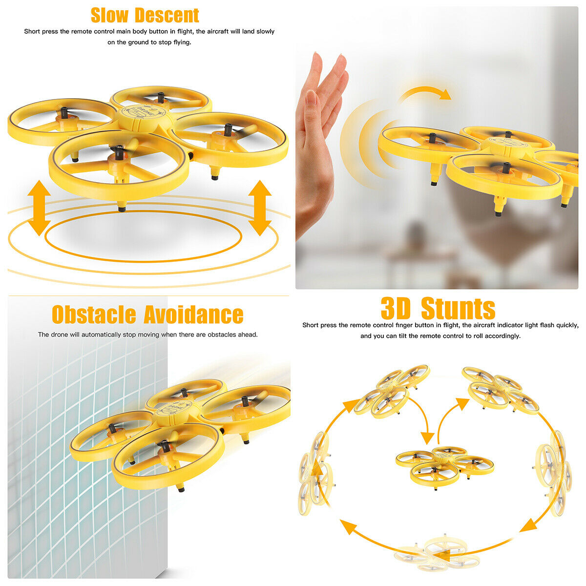 Mini Hand Control Drone