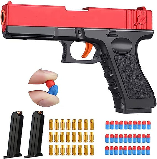 Classic Glock Soft Bullet Toy Gun ( MANUAL )