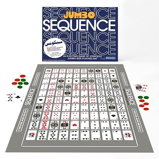 Sequence Jumbo Edition – Strategy Game