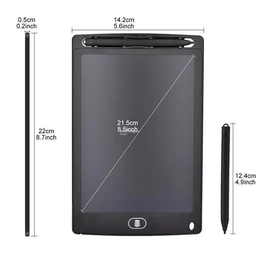 8.5-Inch LCD Paperless Writing Tablet – Reusable Digital Drawing & Note Board