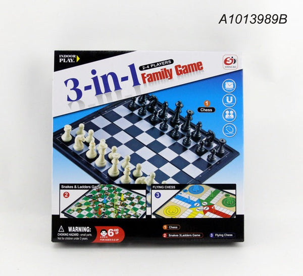 6 IN 1 CHESS SET BOX