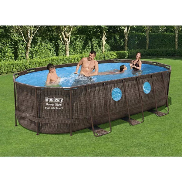 STEEL PRO POOL 18' x 9' x 48"