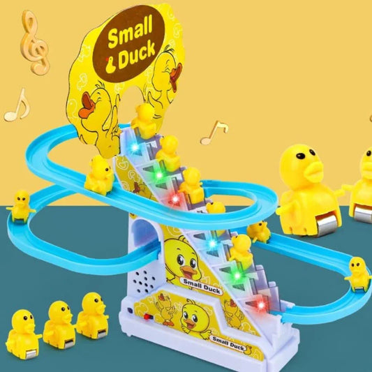 Small Duck Climbing Stairs Toy