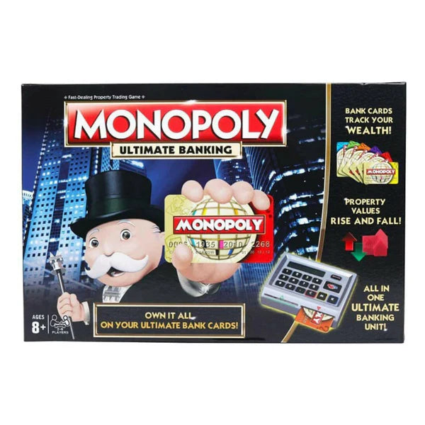 Monopoly Ultimate Banking Edition – Fast, Cashless Board Game