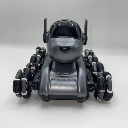 Eight-Wheel Stunt Mechanical Dog – Remote Control Robot Pet Toy