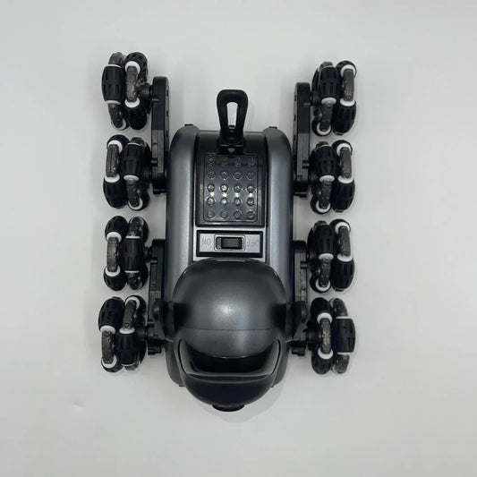 Eight-Wheel Stunt Mechanical Dog – Remote Control Robot Pet Toy
