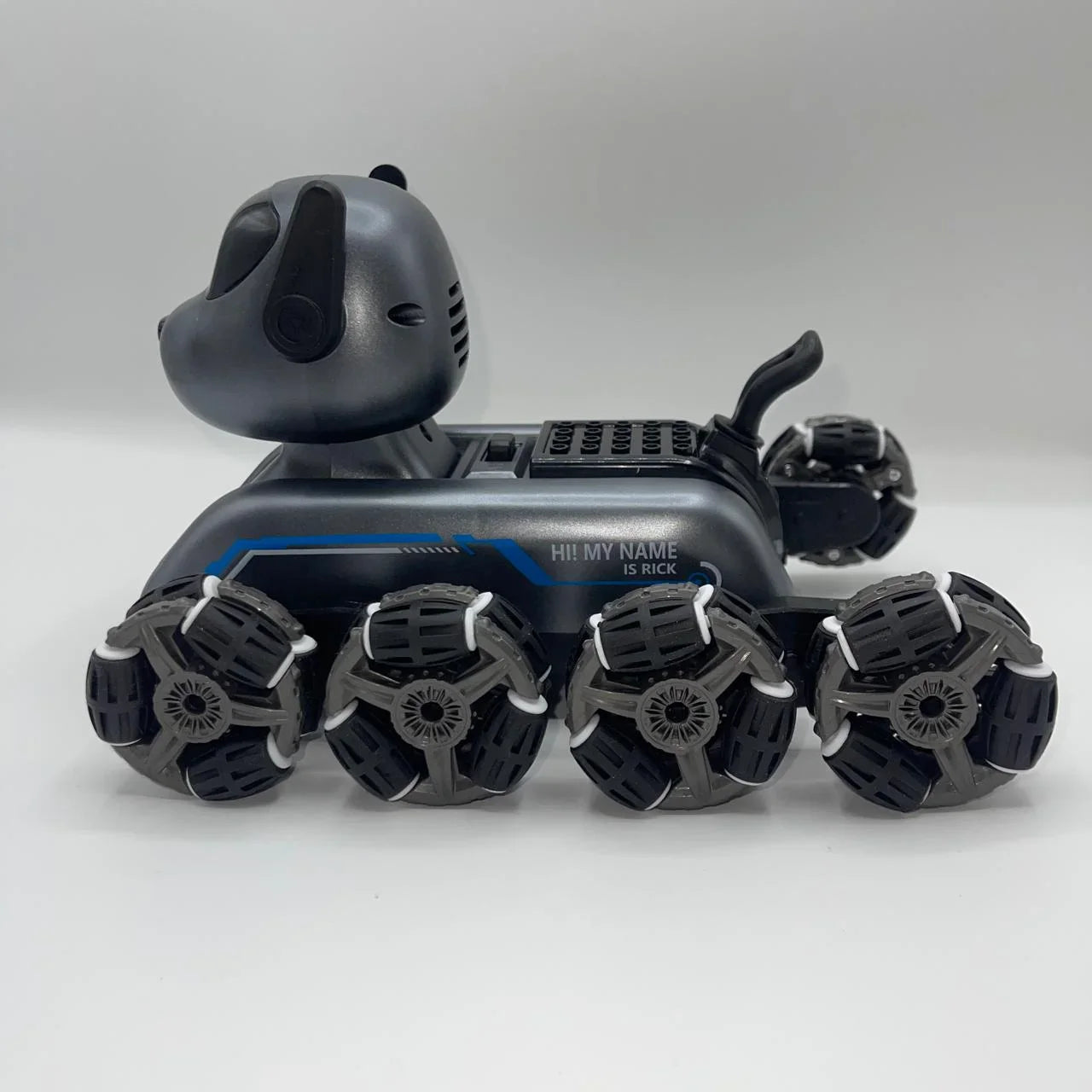 Eight-Wheel Stunt Mechanical Dog – Remote Control Robot Pet Toy