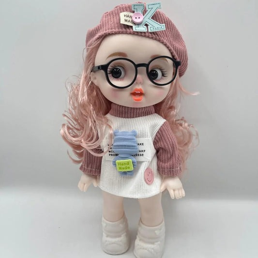 Romantic Fashion Doll – Fashionable Girl Series (Poseable, Trendy Outfit)