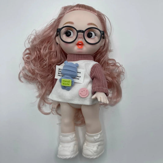Romantic Fashion Doll – Fashionable Girl Series (Poseable, Trendy Outfit)