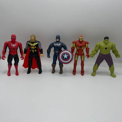 Avengers 5-Action Figures set with Projection Light