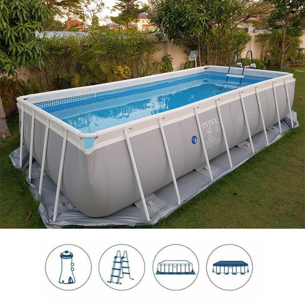 STEEL PRO POOL 24' x 12' x 52"