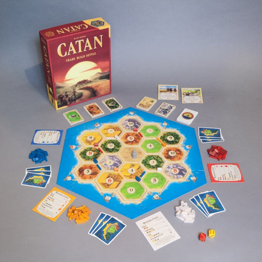Catan Board Game – Trade and Build
